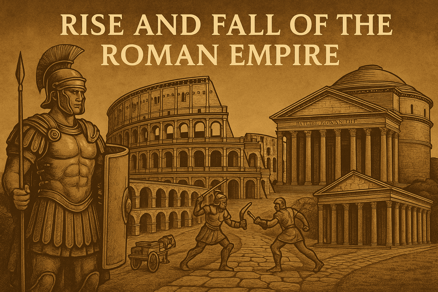 The Rise and Fall of the Roman Empire: A Journey Through Ancient History