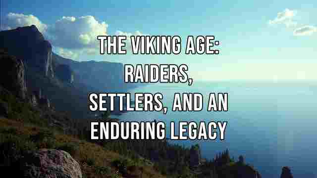 The Viking Age: Raiders, Settlers, and an Enduring Legacy