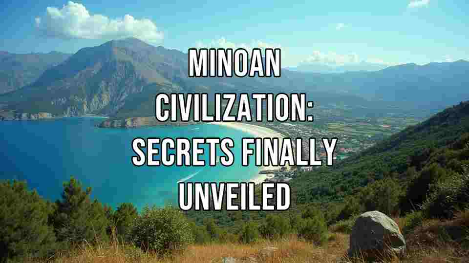 Minoan Civilization: Secrets Finally Unveiled