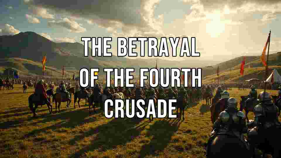 The Betrayal of the Fourth Crusade: From Holy War to Political Disaster