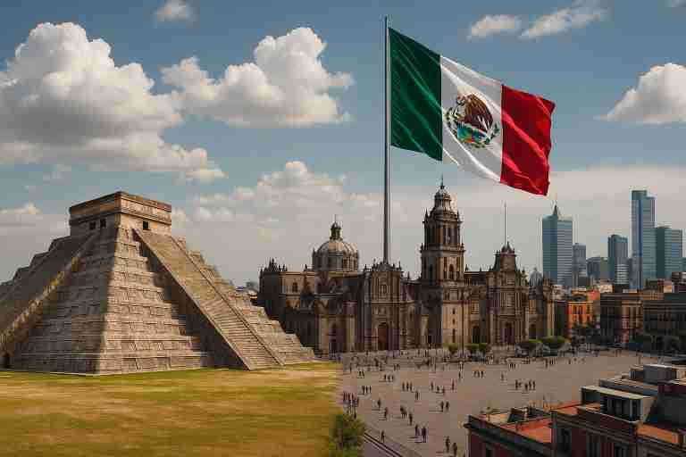 The Rise of Mexico: From Ancient Civilizations to Modern Nation